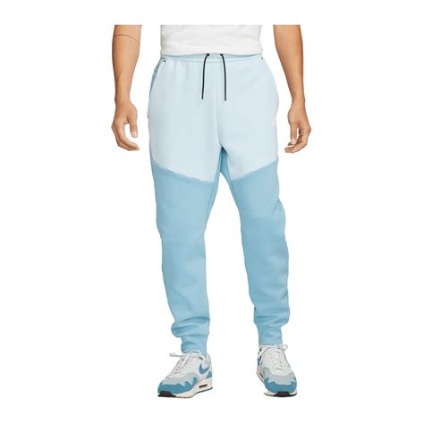 nike tech fleece anzug blau weiß|nike tech fleece jogginghosen.